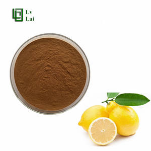 Polvo de flavonoides de limón de alta calidad con 50% de contenido, extracto de limón en polvo, polvo de amargo de limón, extracto herbario de grado alimenticio de China - Product Image 1