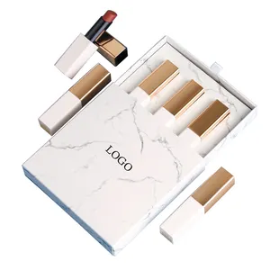 Özelleştirilmiş karton kozmetik ruj kutusu ambalaj/dudak parlatıcısı/dudak sır hediye kutusu