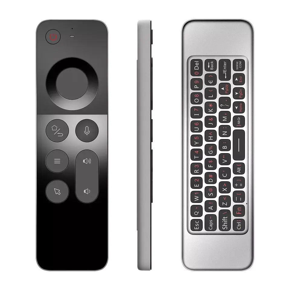 OEM Factories Voice Remote Control W3 2.4G Wireless Mini Keyboards IR Learning Air Mouse Control For Mobile Phone