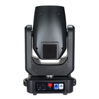 Lyre Beam 380w 18r d'usine, lumière nette, DMX, Cabezas Roboticas Beam 380 avec bande LED, anneau circulaire, halo pour DJ, discothèque, boîte de nuit
