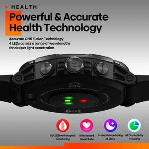 [Première mondiale] Zeblaze Ares 3 Montre intelligente Grand écran IPS 1.52 ''Appel vocal 100 + Modes sportifs Montre intelligente Moniteur de santé 24H - Product Image 5