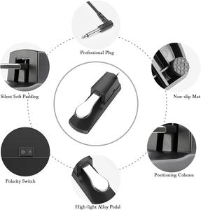 Professional Keyboard/digital Piano Premium <b>Sustain</b> Foot <b>Pedal</b> Synthesizer Extension <b>Pedal</b> for Electronic Piano and Organ - Product Image 3