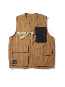 سترة رجالية أنيقة بتصميم أمريكي ذات صدر واحد وياقة على شكل V، خفيفة الوزن وفضفاضة ومريحة، متوفرة بالجملة من المصنع - Product Image 2