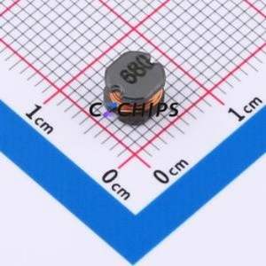 Inductor de Potencia D54-680MT SMD, 5.8x5.2mm (Inductancia: 68uH) (Precisión: 20% Corriente de Saturación (Isat): 800mA) - Product Image 1