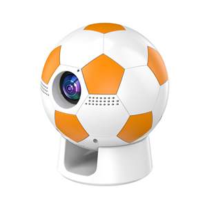 Apariencia de Fútbol Q8, Resolución de 720P Proyector LED de 170 ANSI LM con Android 11, Enfoque Automático, Altavoces Estéreo, Portátil para Fiestas - Product Image 2