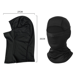 Grosir masker Ski berkualitas tinggi masker wajah Logo kustom masker wajah rajut penutup wajah penuh masker Ski 1 2 3 lubang topi Balaclava pemasok topi - Product Image 4