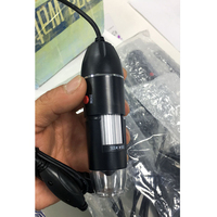 Microscopio Digital USB 1600X 3 en 1 con Cámara Tipo-C y 8 LED para Reparación de Teléfonos, Inspección de PCB y Detección de Piel