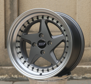 Rines de Aleación para Automóviles de Pasajeros GPWYKW Deep Dish de 17x8.<span class=keywords><strong>5</strong></span> Pulgadas <span class=keywords><strong>4</strong></span>/5x100 Compatibles con ALPINE <span class=keywords><strong>GTA</strong></span> con Remaches - Product Image 4