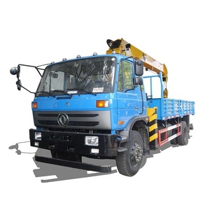 Dongfeng 6 طن 8 طن <span class=keywords><strong>10</strong></span> طن شاحنة رافعة محمولة 4x 2 شاحنة لرفع الأثقال - Product Image 1