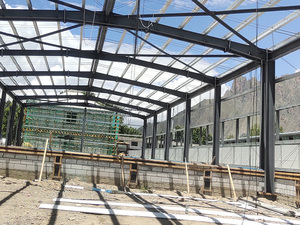 Bâtiment de <span class=keywords><strong>bureau</strong></span> en structure métallique à prix bas, <span class=keywords><strong>grand</strong></span> espace intérieur, installation facile et rapide, maison en structure métallique - Product Image 2