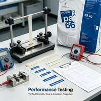 Résine de nylon 66 vierge Ascend Vydyne PA66 21SPC, couleur naturelle, non renforcée, granulés PA66 pour engrenages, connecteurs électriques