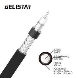 RG6 Gulf Star kablo Fabricante Cabo RG6/Cabo Coaxial RG59 CCS Comunicação TV cabo 50 Yard Stock - Product Image 6