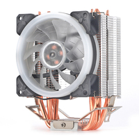Radiateur à caloducs pour processeur ou puce informatique, compatible Intel I3 I5 I7 1155 1200 1366 1700 2011 AM4 AM5, prix abordable