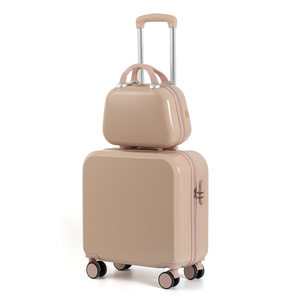 Printed Logo Trolley Case 20 Inch Carry On Luggage With Lock Spinner <b>Wheels</b> Unisex Travel <b>Suitcase</b> Spring 2023 - Product Image 5