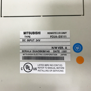 ชุดควบคุม I/O ระยะไกล FCUA-DX111 ของแท้จากมิตซูบิชิ - Product Image 2