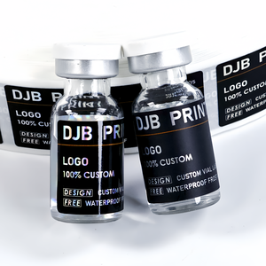 Etichette Personalizzate per Fiale, Adesivi in Rotolo per Bottiglie di Vetro da 3ml e 10ml, Etichette in Lamina Dorata Stampate a Caldo per Fiale Cosmetiche - Product Image 3