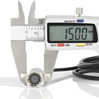 Module de caméra endoscopique USB compact OEM 8MP AF avec 12 LED, interface 3-en-1 1080P dans un tube en acier étanche