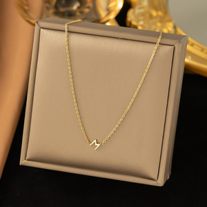Nuovi <span class=keywords><strong>Gioielli</strong></span> <span class=keywords><strong>Arabi</strong></span> MW Placcati in Oro 18K Antiossidante 316L Collane in Acciaio Inossidabile con Fiore Monn e Goccia d'Acqua Gioielleria all'Ingrosso - Product Image 4