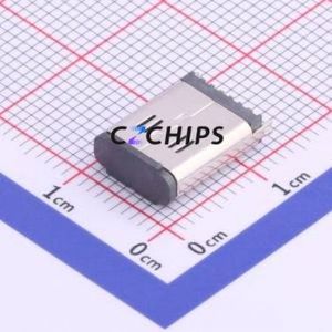 TYPE-C-31-D-02 USB Connector SMD Connector ( Connector Type: Type-C )( Gender: Female )( Mounting Type: Vertical Mount ) - Product Image 2