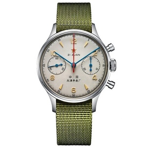 42mm Panda 1963 <b>Chronograph</b> Watch Men ST1901 Hand Winding Movement Sapphire Luminous Mechanical Waterproof Clocks - Product Image 2