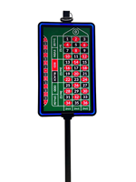 Machine de roulette double face TOPONETECH 27 pouces pour casino, écran double face 27 pouces