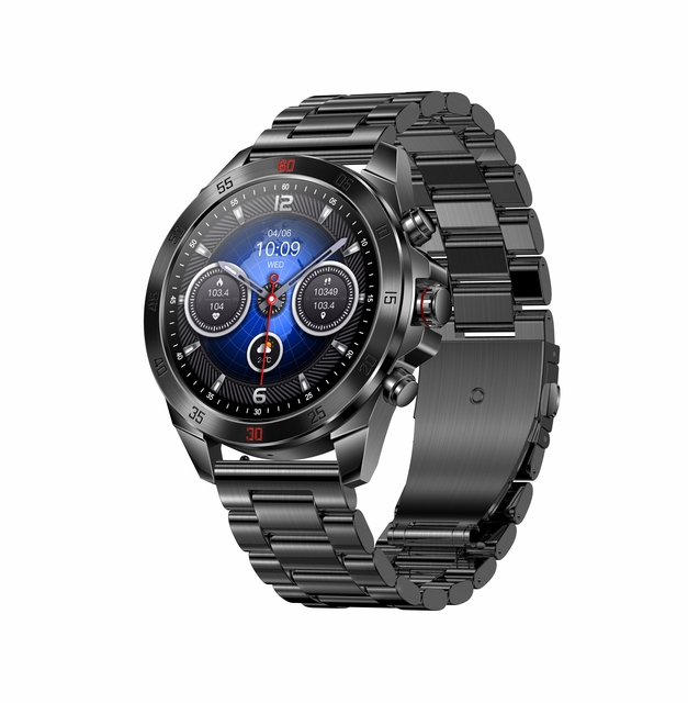 Business Style Watch Men Women Heart Rate Sleep IP68 Waterproof Sport Fitness Tracker Stainless Steel Smart Watches NX1 Pro