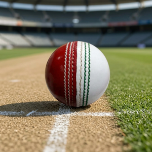 Cuero de calidad premium pelota de cricket pelota dura - Product Image 2