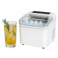 Machine à glaçons portable à grande capacité 2,2 L, machine à glaçons automatique électrique, 12 kg/jour pour un usage domestique
