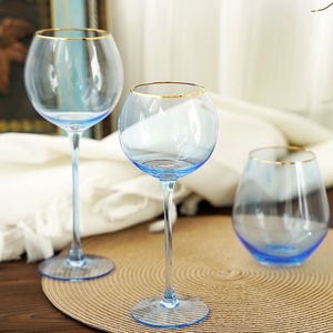 Juego <span class=keywords><strong>de</strong></span> Copas <span class=keywords><strong>de</strong></span> Cristal Azul Claro, <span class=keywords><strong>Copa</strong></span> <span class=keywords><strong>de</strong></span> <span class=keywords><strong>Vino</strong></span> <span class=keywords><strong>Rosa</strong></span> para Boda, <span class=keywords><strong>Copa</strong></span> <span class=keywords><strong>de</strong></span> Champán - Product Image 2