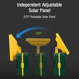 Répulsif de <span class=keywords><strong>singe</strong></span> d'extérieur imperméable à énergie solaire dispositif de peur d'animaux pigeons chien cerf oiseau répulsif ultrasonique pour chat - Product Image 6