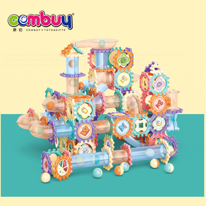 Bloques de Construcción Transparentes 3D, Juego de Bloques de Construcción de Pistas de Canicas, Juguete Educativo DIY - Product Image 5