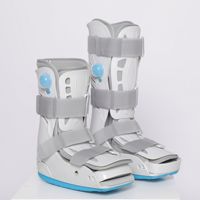 Attelle de cheville respirante avec fermeture pour correction du pied tombant, protection contre les entorses et soutien du tendon d'Achille - Livraison directe