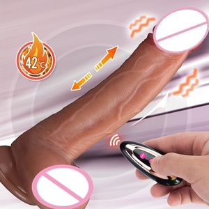 Dildo <span class=keywords><strong>Vibratore</strong></span> <span class=keywords><strong>Realistico</strong></span> Danzante e Pulsante per Masturbazione Femminile con Telecomando - Product Image 1