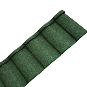 중국 최고의 품질 로마 스톤 코팅 금속 강철 지붕 타일 로마 시트 - Product Image 3