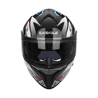 Casque modulaire compatible Bluetooth - Double visière et système de déverrouillage rapide, directement de l'usine, conduite toute saison, garantie de 12 mois