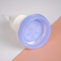 Nouveau Design PET 300ml Fleur En Forme De Main Liquide Savon Bulle Mousse Pompe Bouteille Lavage Des Mains Emballage Cosmétique En Plastique Pompe Bouteille