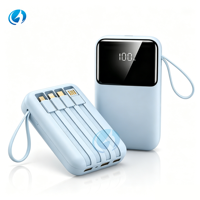Batterie externe portable ultra-mince Li-Polymère 20000mAh 22.5W à charge rapide, haute capacité, pour l'extérieur, directement de l'usine