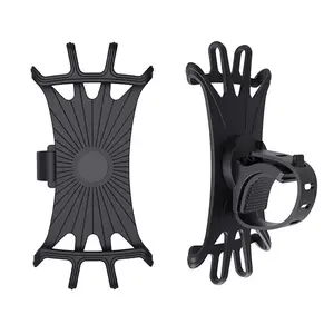 Mobile Phone Accessories Outdoor Cycling Fixing Silicone Bike Phone Holder