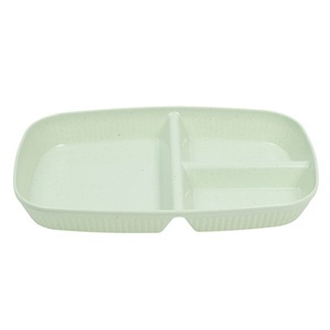 Assiette de service en paille de blé, couleur unie, écologique, pour le bureau ou comme cadeau - Product Image 3