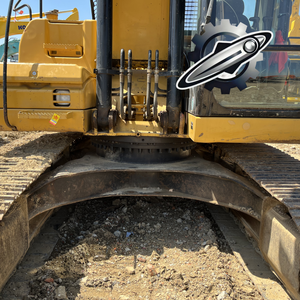 Excavatrice Caterpillar 320D d'occasion, marque japonaise d'origine, 20 tonnes, moteur Cummins, chenilles en caoutchouc, grande excavatrice - Product Image 6