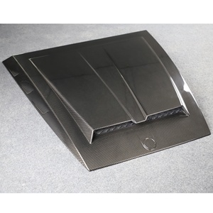 Upgrade Auto Parts B Style Dry Carbon Fiber Hood Bonnet For Mercedes Benz G Class W464 G63 G500 G550 2019-2024 W463A Body Kit - Product Image 2