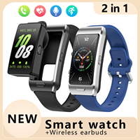 2025 el más nuevo Z15 Max Smart Watch 2 en 1 con auriculares Sport Watch Reloj Tws Earphone BT Calling Smartwatch para hombres y mujeres