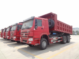Camion Ribaltabile SINOTRUK Howo 380hp 6x4 8x4 a 10 Ruote per Consegna di Calcestruzzo e Ghiaia - Product Image 3