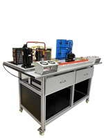 Plataforma de Entrenamiento Automática para Aire Acondicionado, Equipo de Enseñanza, Equipo de Laboratorio, Equipo de Entrenamiento en Refrigeración