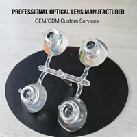 Optical PMMA Plastic Injection Molded Flat Fresnel Lens Large Square Magnifier for Solar and Projection Systems