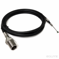 Rangkaian Kabel Kemudi Kapal SOLITE Inti Baja Tahan Karat Kabel Kontrol Fleksibel Standar GB untuk Sistem Kemudi Kapal