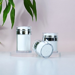 Envase de Lujo para Crema de Cuidado Personal de 15g 30g 50g 100gml, Frasco de Plástico sin Aire, Recargable, con Bomba Dosificadora - Product Image 6