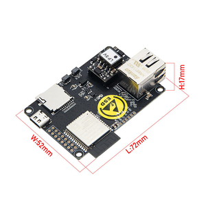 Adaptateur Ethernet <span class=keywords><strong>TTGO</strong></span> <span class=keywords><strong>T</strong></span>-<span class=keywords><strong>Internet</strong></span>-<span class=keywords><strong>POE</strong></span> V2 ESP32-WROOM avec puce LAN8720 et TF - Product Image 3