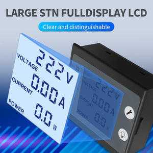 PZEM-011 Medidor Digital LCD Monofásico de CA 220V 100A para Voltaje, Corriente, Potencia y Energía con Panel y CT L08 - Product Image 3