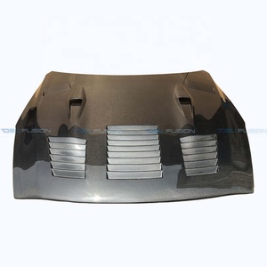 Pour Nissan GTR R35 GTC VSII 2008-2016, capot moteur ventilé en fibre de carbone, style VSII, kit carrosserie, accessoires - Product Image 2